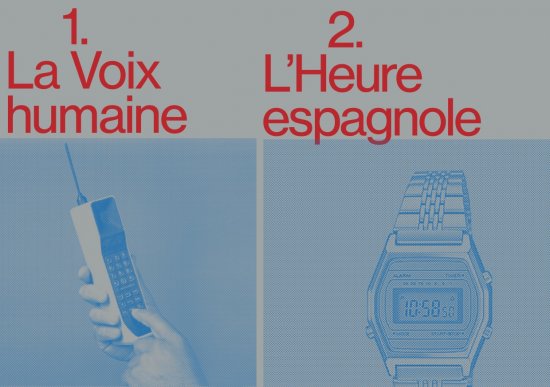 Image La Voix humaine / L’Heure espagnole - Annulé